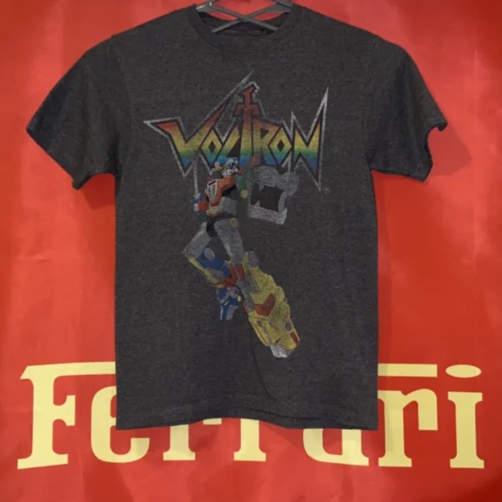 Voltron Modern Vinyage Faded Vibes Shirt Small Good Cond Anime Cartoon Japan